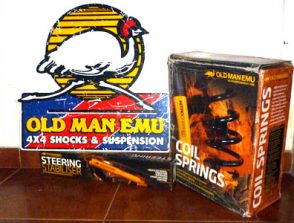 A.R.B. Suspension Kit, Coil Spring, Shockabsober & Steering Damper