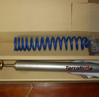 A.R.B. Suspension Kit, Coil Spring, Shockabsober & Steering Damper