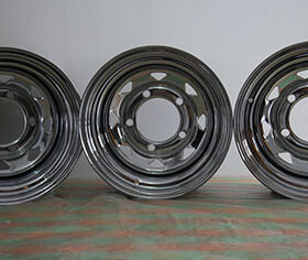 Steel Wheel  Chrome 15 x 8 Steel Wheel  Chrome  15 x 10